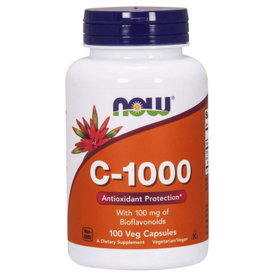 Witamina C 1000 mg — NOW Foods, 100 kapsułek