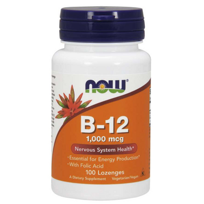 Witamina B-12 1000 µg — NOW Foods, 100 tabletek